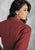 Roper Womens Red 100% Cotton L/S Solid Poplin Snap L/S Western Shirt