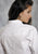Roper Womens White 100% Cotton L/S Solid Poplin Snap L/S Western Shirt