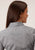 Roper Womens Grey Cotton Blend Diamond Star Geo BD L/S Button Shirt