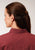 Roper Womens Red 100% Cotton Victorian Foulard S/S Shirt