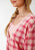 Roper Womens Pink 100% Cotton Plaid L/S Dress