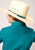 Roper Girls Kids Turquoise Cotton Blend Solid Poplin L/S Shirt
