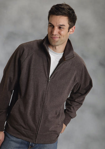 Ouray Mens Brown 100% Cotton USA Zip Jacket