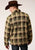 Roper Mens Brown/Green Polyester Polar Fleece Check Jacket