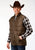 Roper Mens Chocolate Polyester Quilted Insulated Vest