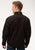 Roper Mens Black Polyester Conceal Carry Fleece Jacket