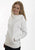 Ouray Womens White 100% Cotton USA Asymmetric Hoodie