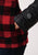 Roper Womens Black/Buffalo Plaid Nylon Crushable Jacket