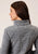Roper Womens Grey Polyester Western Pullover Jacket