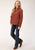 Roper Womens Sienna Polyester Micro Fleece Jacket