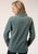 Roper Womens Misty Green Polyester Micro Fleece Jacket