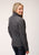 Roper Womens Heather Grey Polyester Softshell Jacket