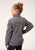 Roper Girls Grey Polyester Micro Fleece Jacket
