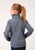 Roper Girls Heather Blue Polyester Softshell Jacket