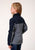 Roper Girls Navy Blue Polyester Softshell Jacket