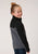 Roper Girls Grey/Black Polyester Softshell Jacket