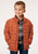 Roper Boys Kids Rust Nylon Crushable Poly Filled Jacket