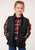 Roper Boys Kids Black Nylon Crushable Poly Filled Vest