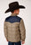 Roper Boys Khaki/Blue Polyester Insulated Western Jacket