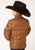 Roper Boys Kids Caramel Polyester Western Insulated Jacket