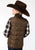 Roper Boys Kids Chocolate Polyester Quilted Insulated Vest