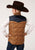 Roper Boys Kids Brown Polyester Quilted Poly-Filled Two-Tone Vest