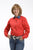 Roper Womens Red 100% Cotton Denim Collar L/S Shirt