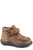 Roper Boys Infants Brown Faux Leather Cowbabies Moc Ankle Boots