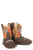 Roper Infants Boys Brown Leather Lil American Cowboy Boots