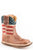 Roper Infant Boys Multi Leather American Flag Cowbabies Cowboy Boots