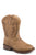 Roper Boys Toddler Tan Faux Leather Billy Cowboy Boots