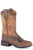 Roper Kids Boys Brown Leather Monterey Star Cowboy Boots