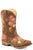 Roper Girls Kids Vintage Cognac Faux Leather Juliet Cowboy Boots