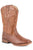 Roper Boots Kids Brown Faux Leather Square Toe Boys Texson Cowboy