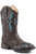 Roper Kids Girls Brown Faux Leather Glitter Gypsy 9In Cowboy Boots