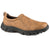 Roper Mens Tan Faux Leather Tumbled Cotter Slip-On Shoes