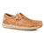 Roper Mens Tan Leather Clearcut Low Ostrich Loafer Shoes