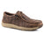 Roper Mens Brown Leather Clearcut Low Caiman Loafer Shoes