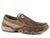 Roper Mens Brown/Tan Leather Skipper II Boat Loafer Shoes