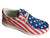 Roper Mens Red/Blue Fabric Hang Loose Flag Oxford Shoes