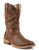 Roper Mens Cowboy Boots Tan Square Toe Vintage Faux Leather Stitch
