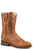 Roper Mens Brown Leather Roderick Cowboy Boots