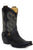 Roper Mens Black Leather Sting Cowboy Boots