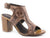 Roper Womens Beige Leather Mika II Tooled Shoes Sandals