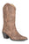 Roper Womens Brown Faux Leather Alisa Cowboy Boots