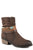 Roper Burnished Womens Brown Faux Leather Libbie Fashion Boots