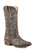 Roper Riley Womens Brown Faux Leather Cowboy Boots