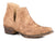 Roper Womens Beige Faux Leather Ava Laser Ankle Boots