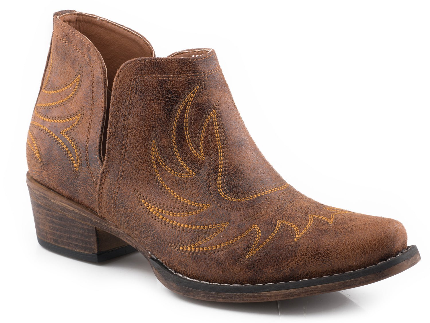 Leather Women's Low Cut Cowboy Boots Low Cut Western Boots Online