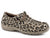 Roper Womens Tan Canvas Chillin Leopard Slip-On Shoes
